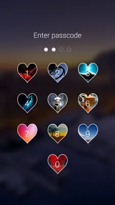 Love Keypad Lock Screen android App screenshot 2