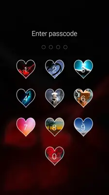 Love Keypad Lock Screen android App screenshot 4